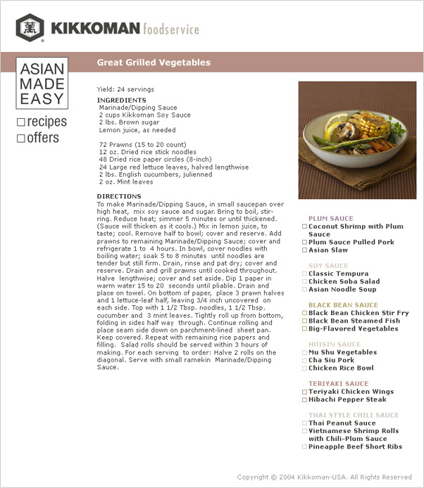 Asian Made Easy Recipe